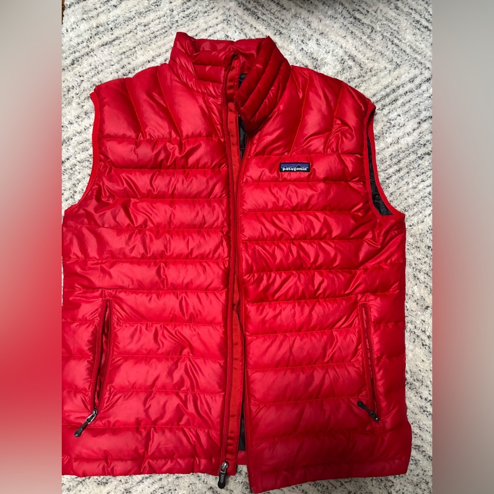 Men Patagonia Puffer Vest Medium
